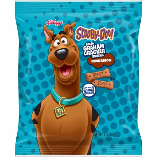 Kellogg's Snacks Scooby-Doo! Cinnamon Baked Graham Cracker Snacks Multipack - 28g