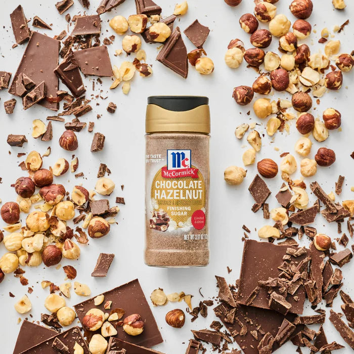 McCormick Chocolate Hazelnut Finishing Sugar – USA Exclusive