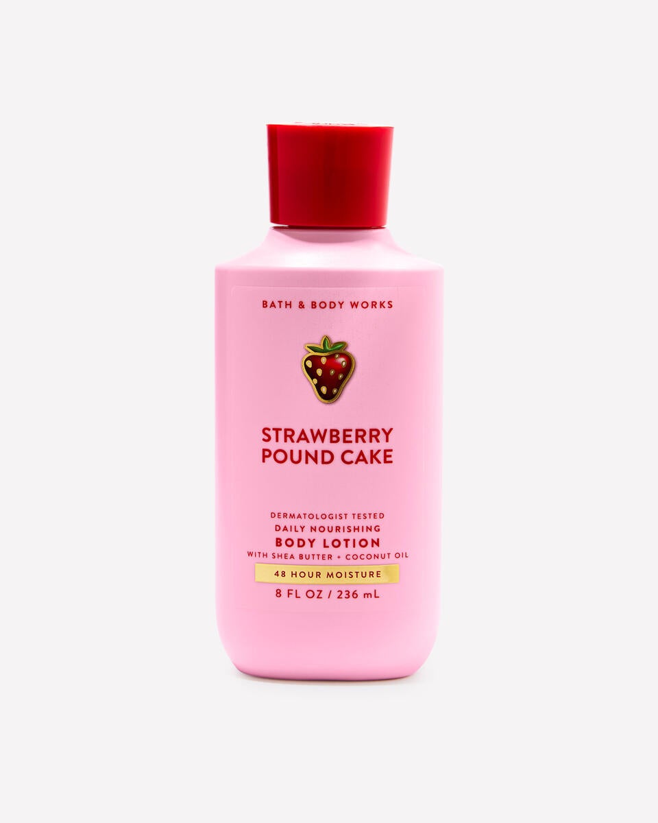 Bath & Body Works Strawberry Pound Cake Body Lotion
