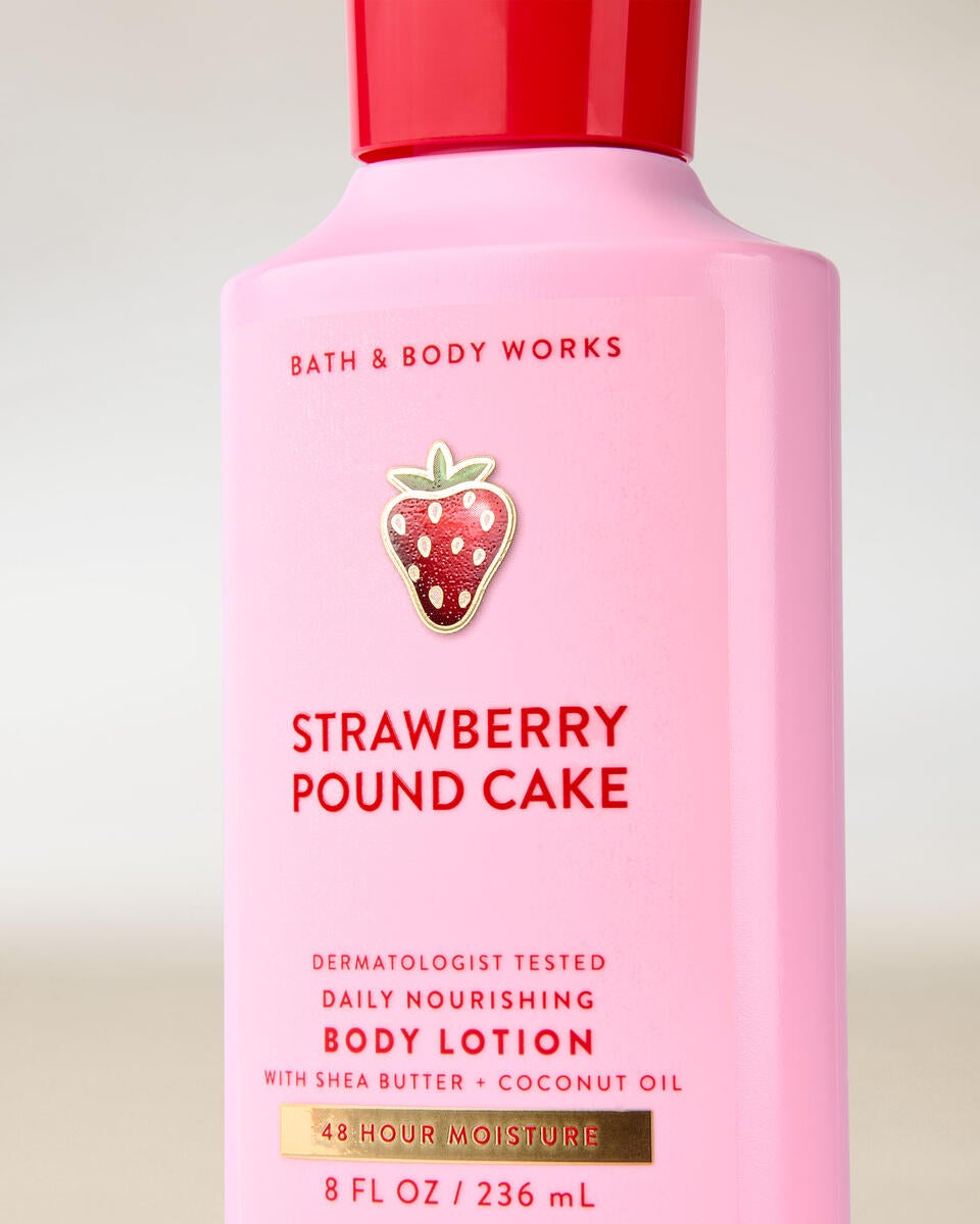 Bath & Body Works Strawberry Pound Cake Body Lotion