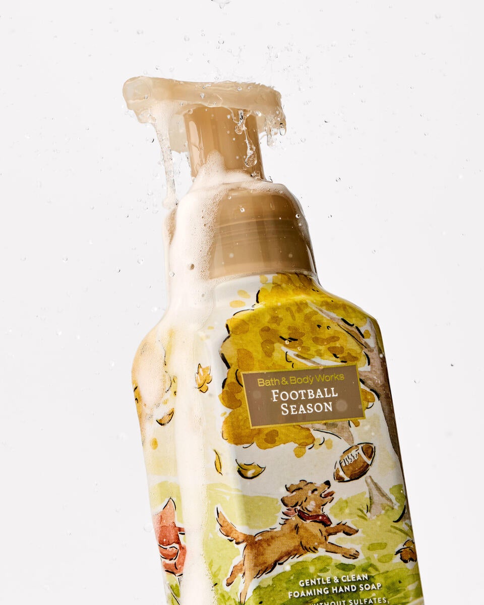 Bath & Body Works Football Season Gentle And Clean Foaming Hand Soap