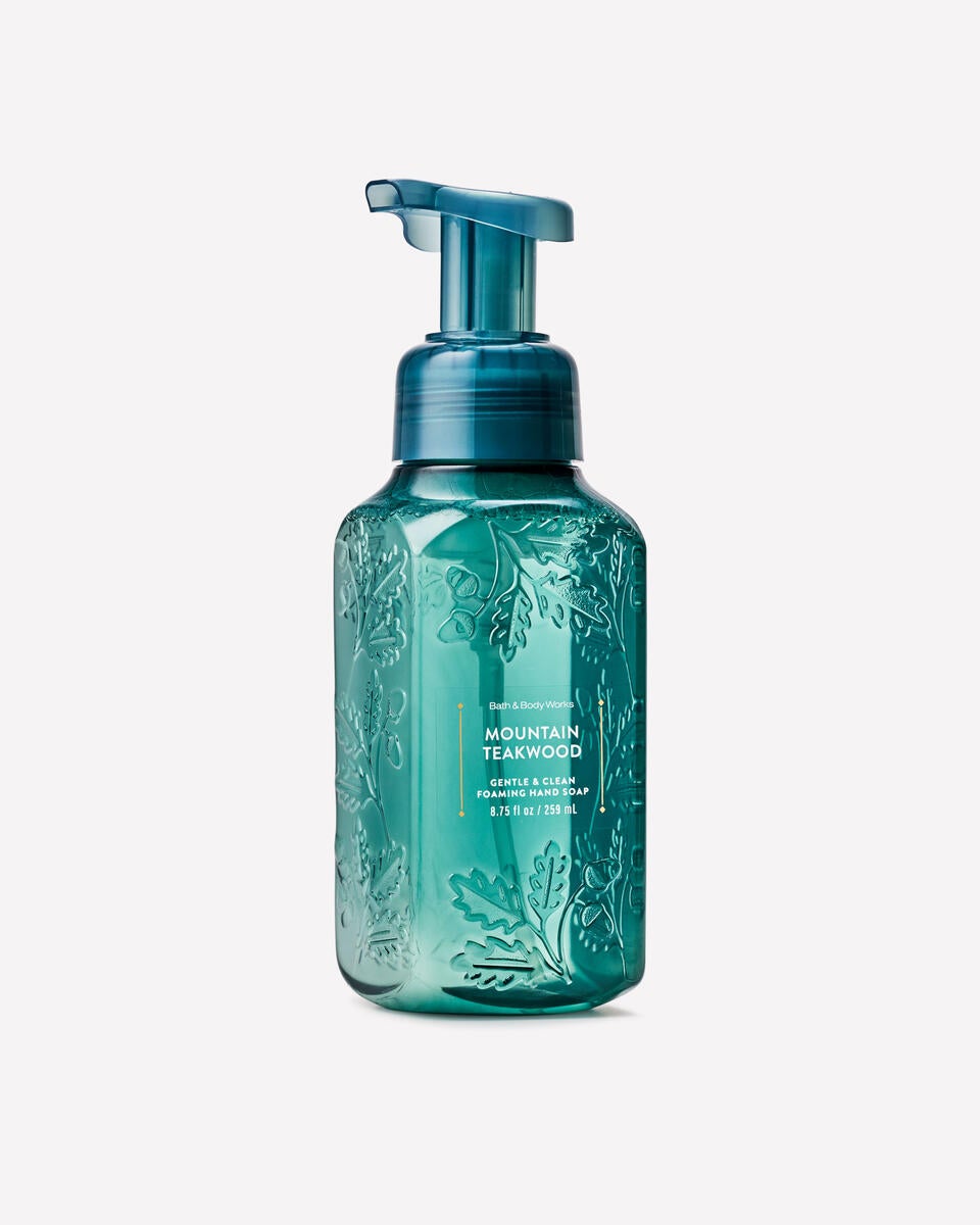 Bath & Body Works Mountain Teakwood Gentle And Clean Foaming Hand Soap