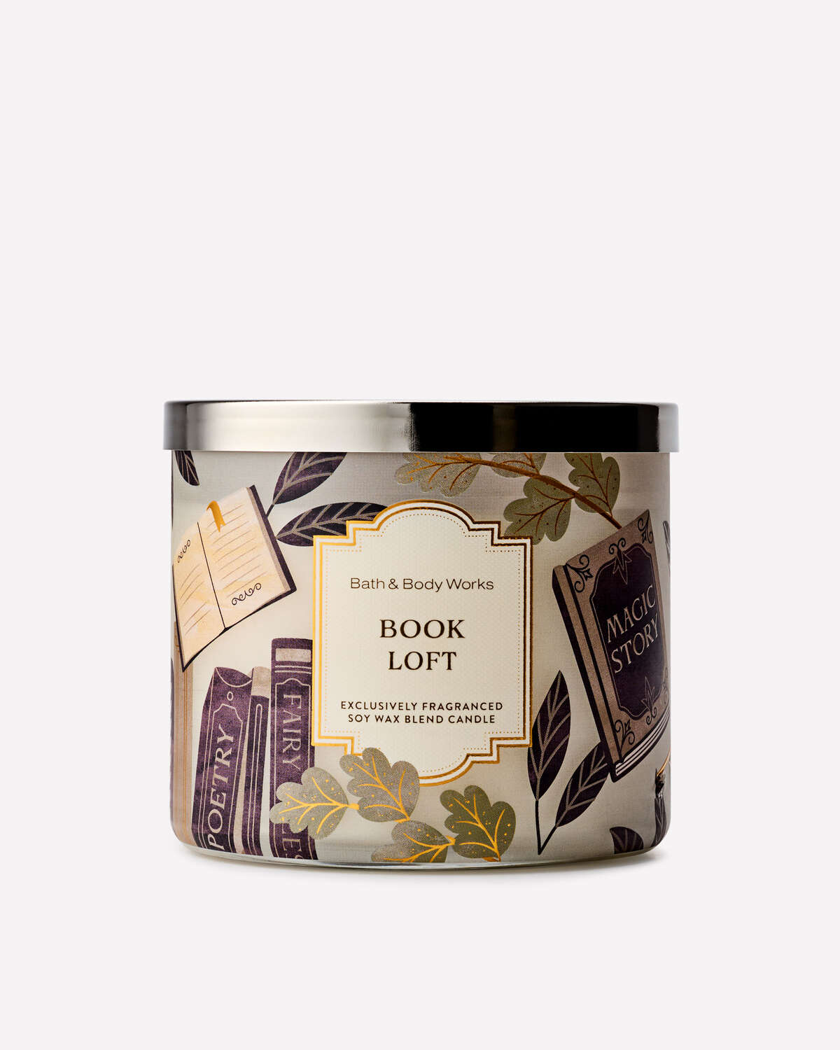 Bath & Body Works Book Loft 3 Wick Candle