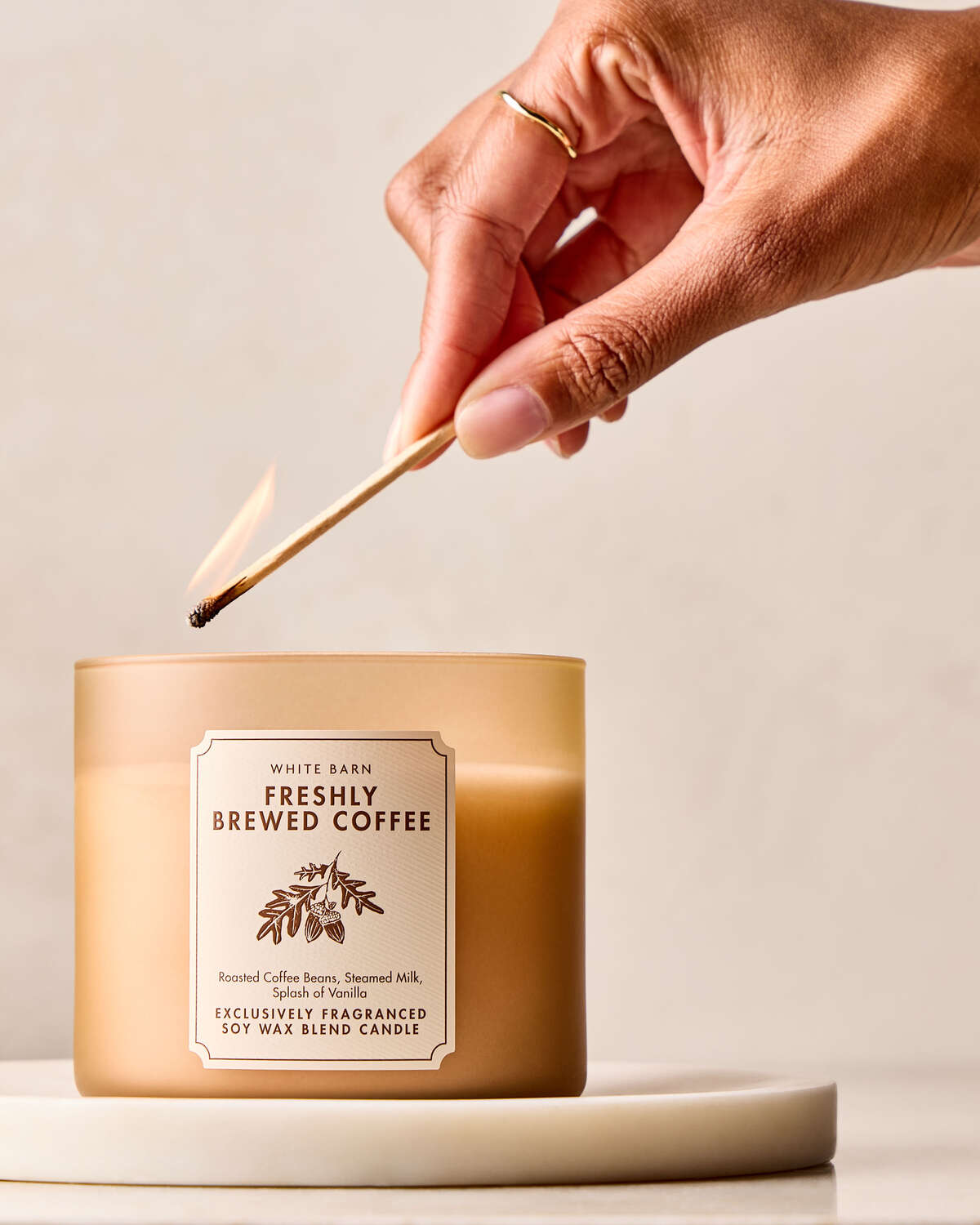 Bath & Body Works Freshly Brewed Coffee 3 Wick Candle