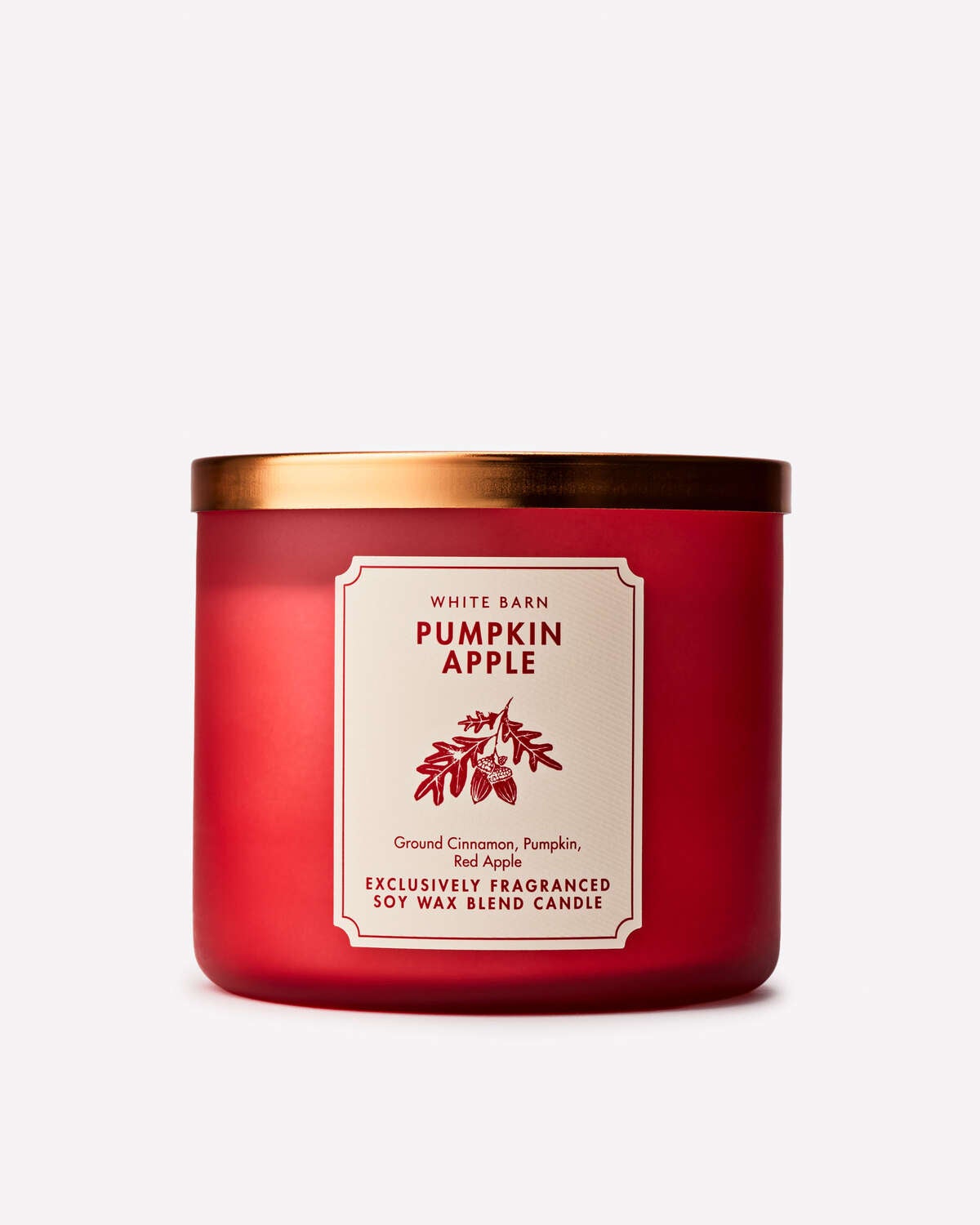 Bath & Body Works Pumpkin Apple 3 Wick Candle
