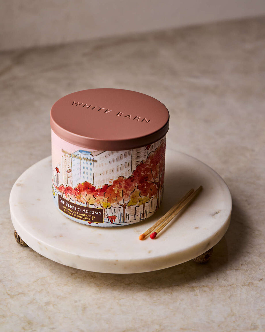 Bath & Body Works The Perfect Autumn 3 Wick Candle