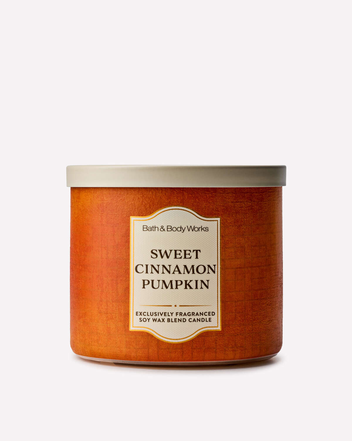 Bath & Body Works Sweet Cinnamon Pumpkin 3 Wick Candle