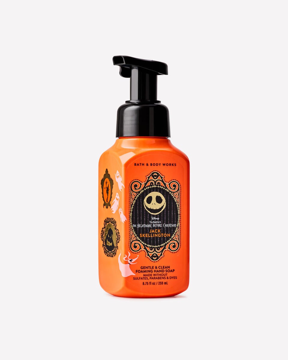 Bath & Body Works Jack Skellington Gentle And Clean Foaming Hand Soap
