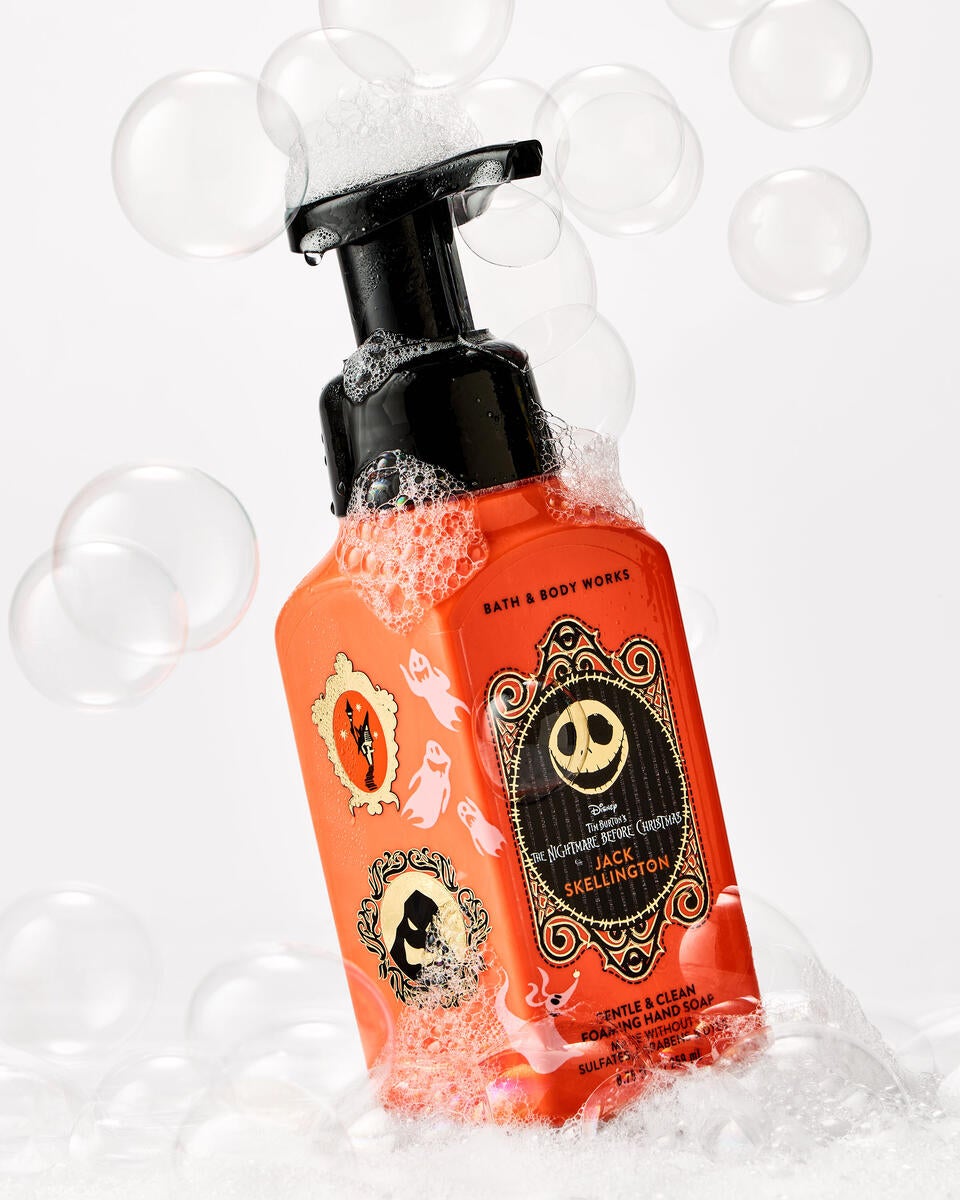 Bath & Body Works Jack Skellington Gentle And Clean Foaming Hand Soap
