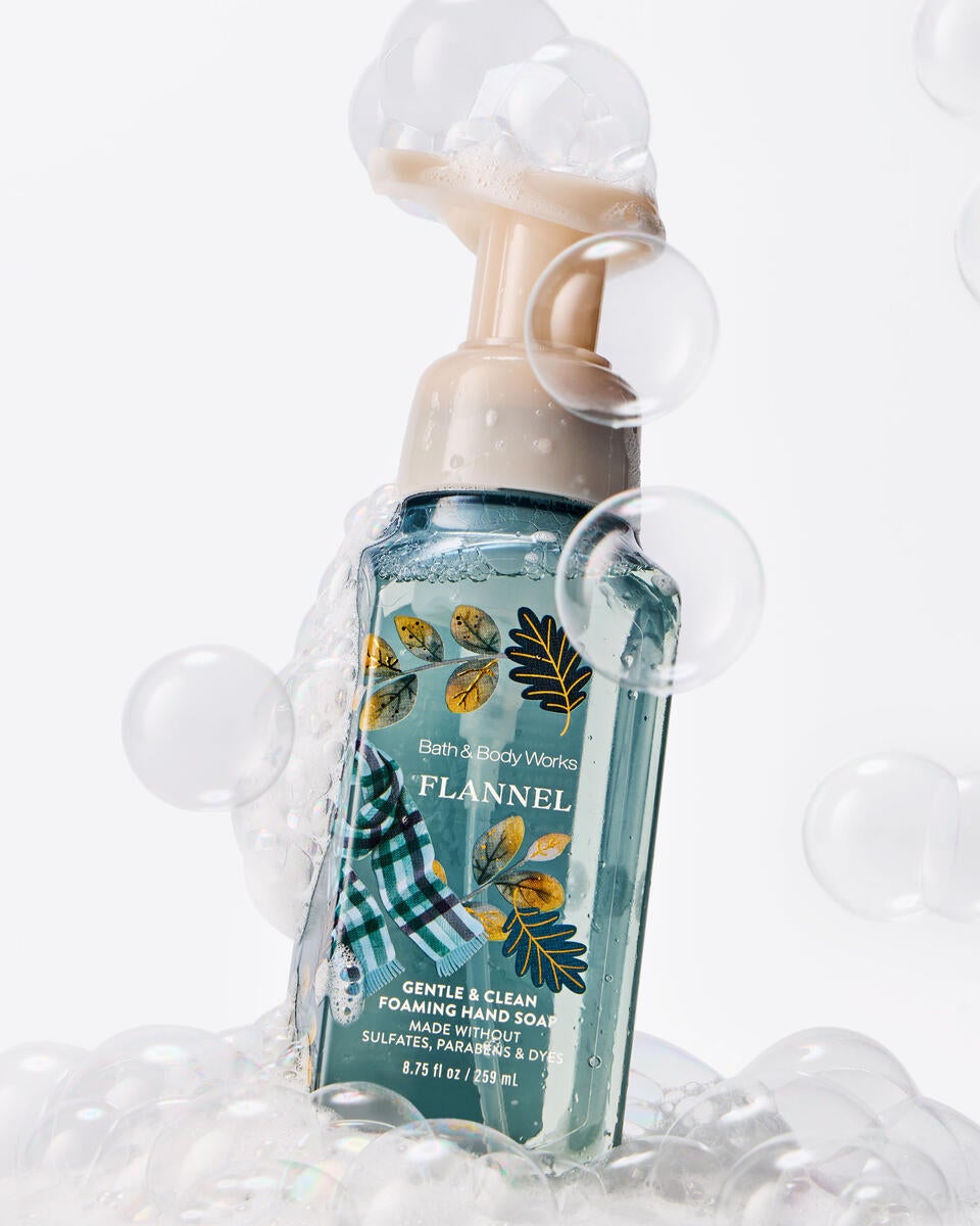 Bath & Body Works Flannel Gentle And Clean Foaming Hand Soap