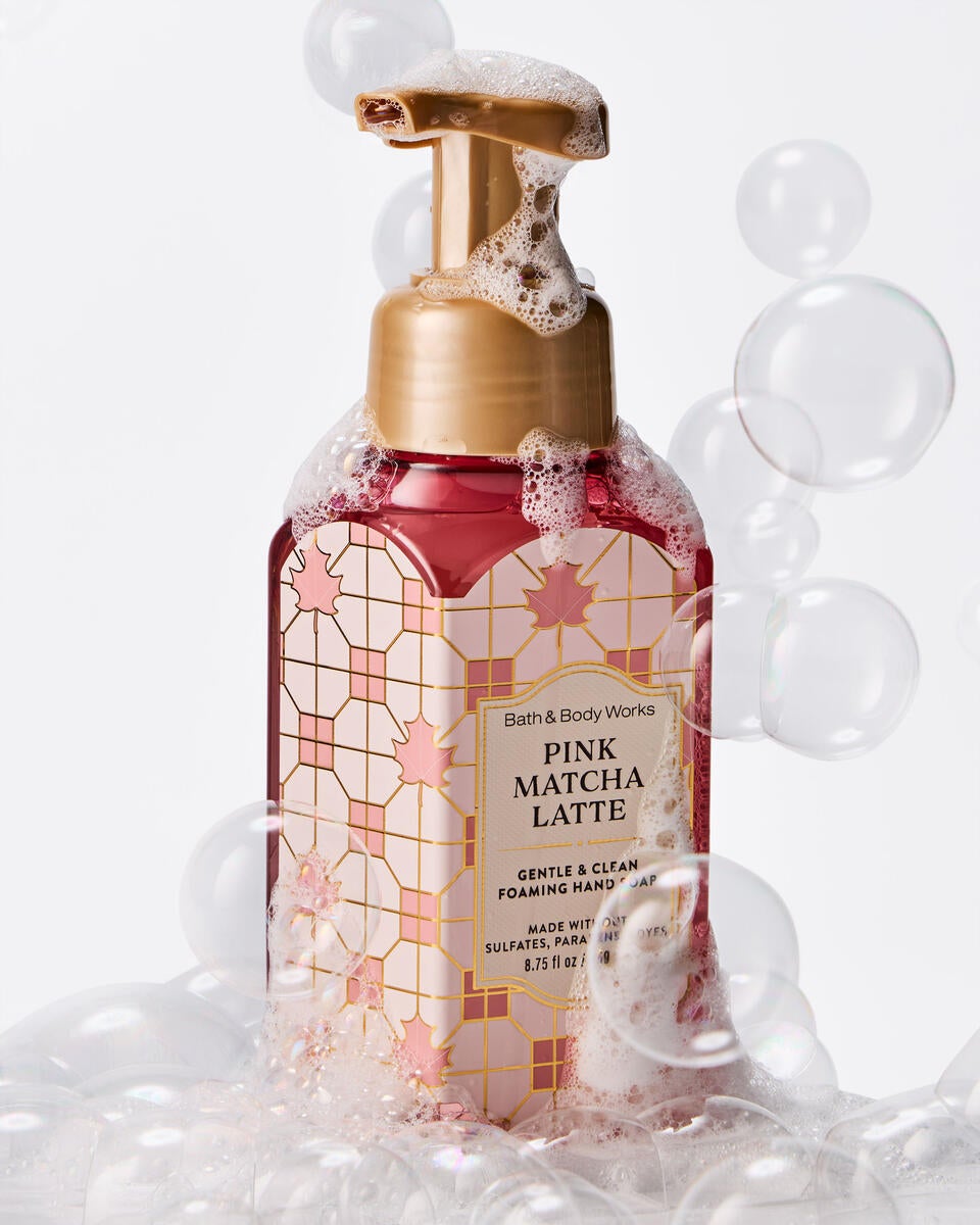 Bath & Body Works Pink Matcha Latte Gentle And Clean Foaming Hand Soap