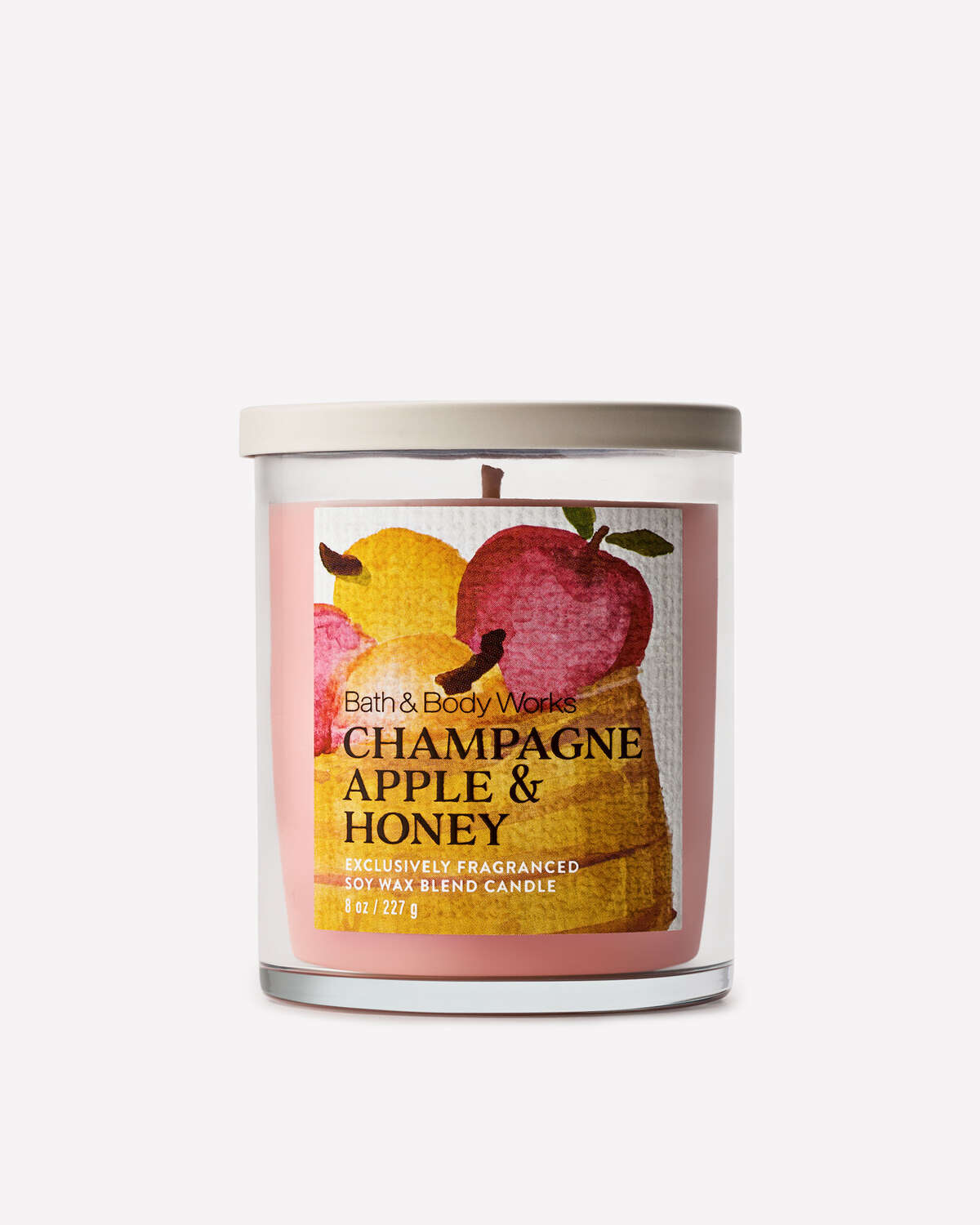 Bath & Body Works Champagne Apple And Honey Single Wick Candle