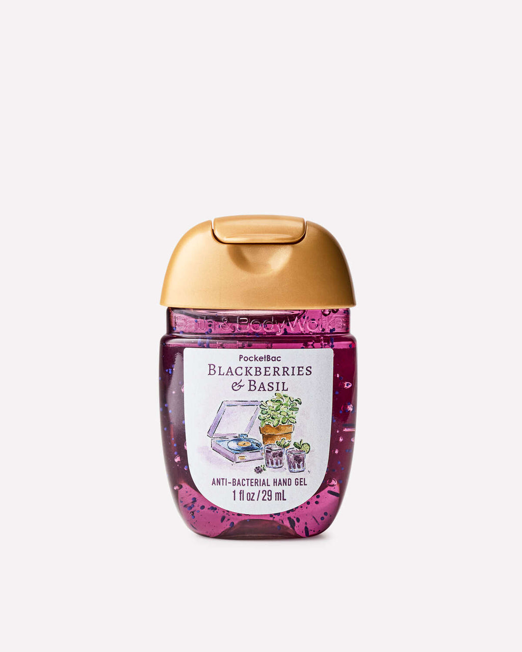 Bath & Body Works Blackberries And Basil Pocketbac Hand Sanitizer