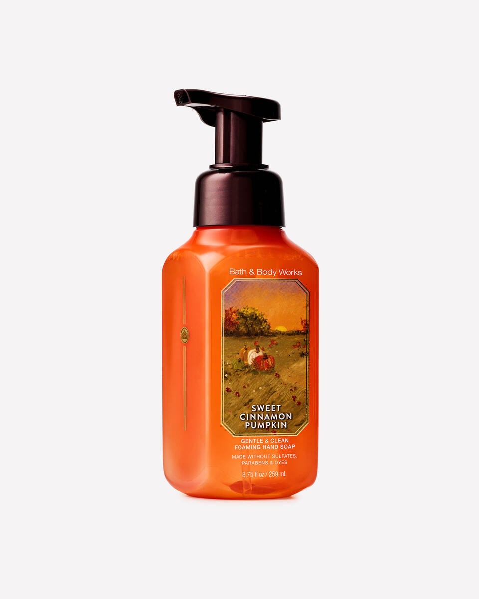 Bath & Body Works Sweet Cinnamon Pumpkin Gentle And Clean Foaming Hand Soap