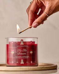 Bath & Body Works Tis The Season 3 Wick Candle