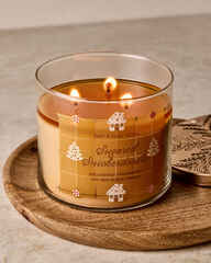 Bath & Body Works Sugared Snickerdoodle 3 Wick Candle