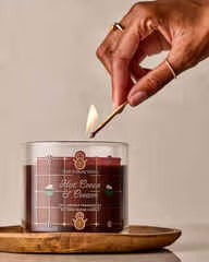 Bath & Body Works Hot Cocoa And Cream 3 Wick Candle