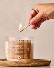 Bath & Body Works Santas Milk And Cookies 3 Wick Candle