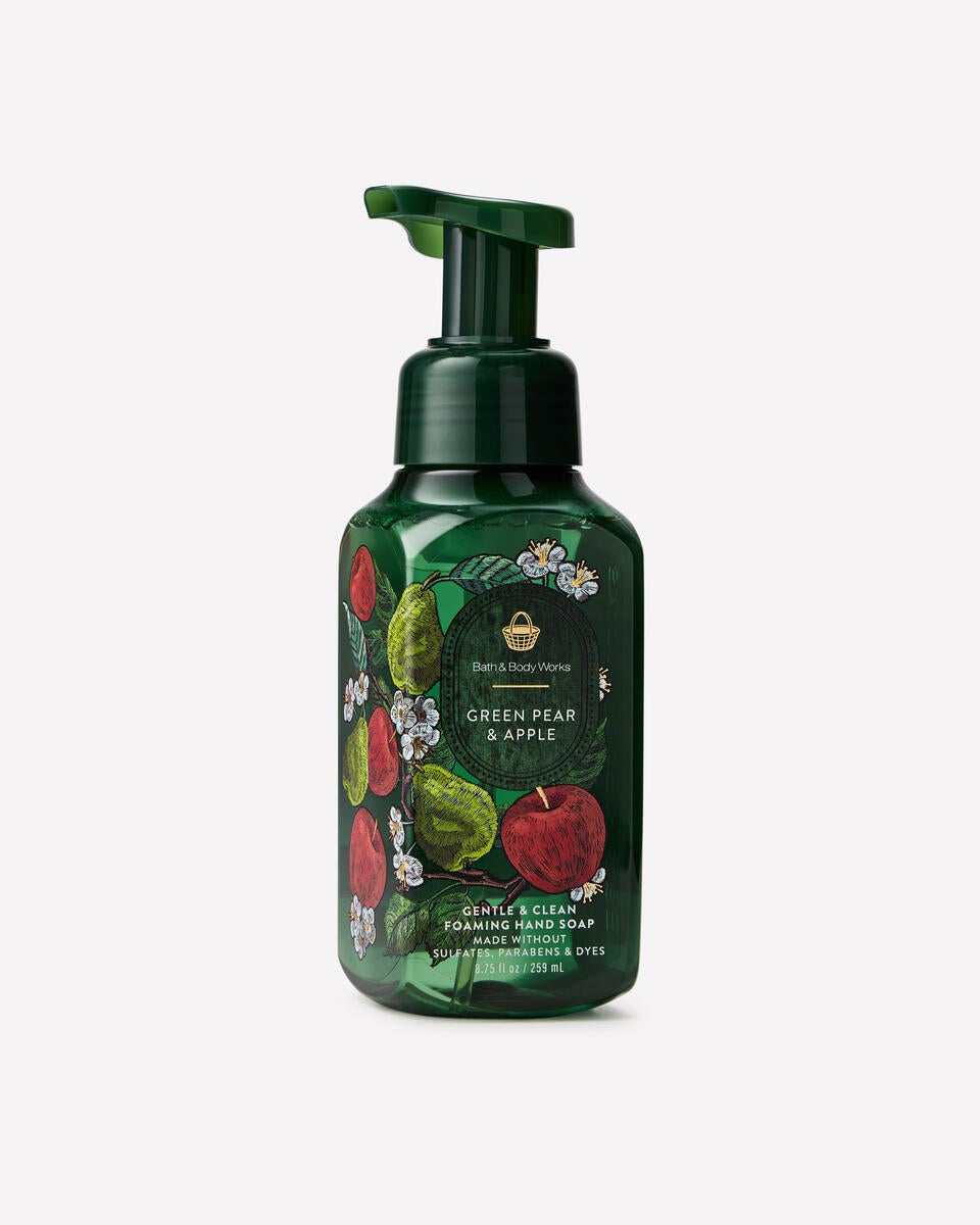 Bath & Body Works Green Pear And Apple Gentle And Clean Foaming Hand Soap