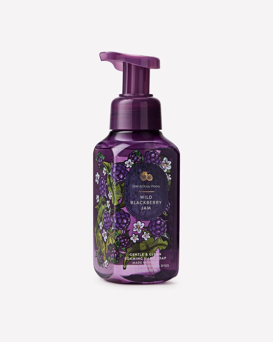 Bath & Body Works Wild Blackberry Jam Gentle And Clean Foaming Hand Soap