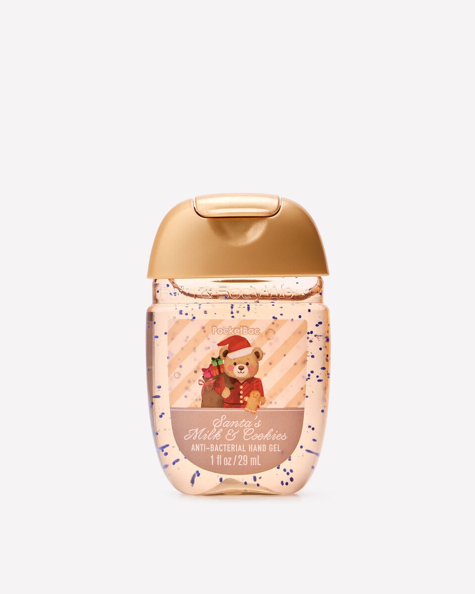 Bath & Body Works Santas Milk And Cookies Pocketbac Hand Sanitizer