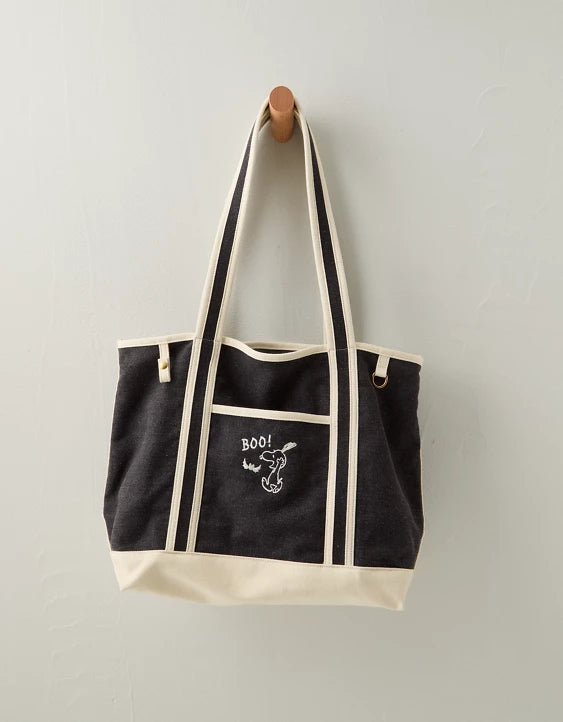 American Eagle Off-Duty Snoopy Tote Bag