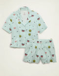 American Eagle AE Cotton Gauze Short Sleeve Pj Set