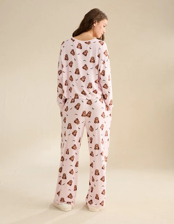 American Eagle Luxe Plush Snoopy PJ Set