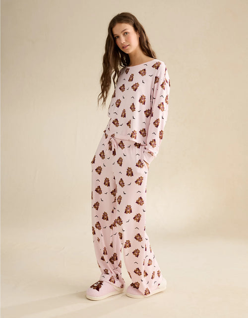 American Eagle Luxe Plush Snoopy PJ Set