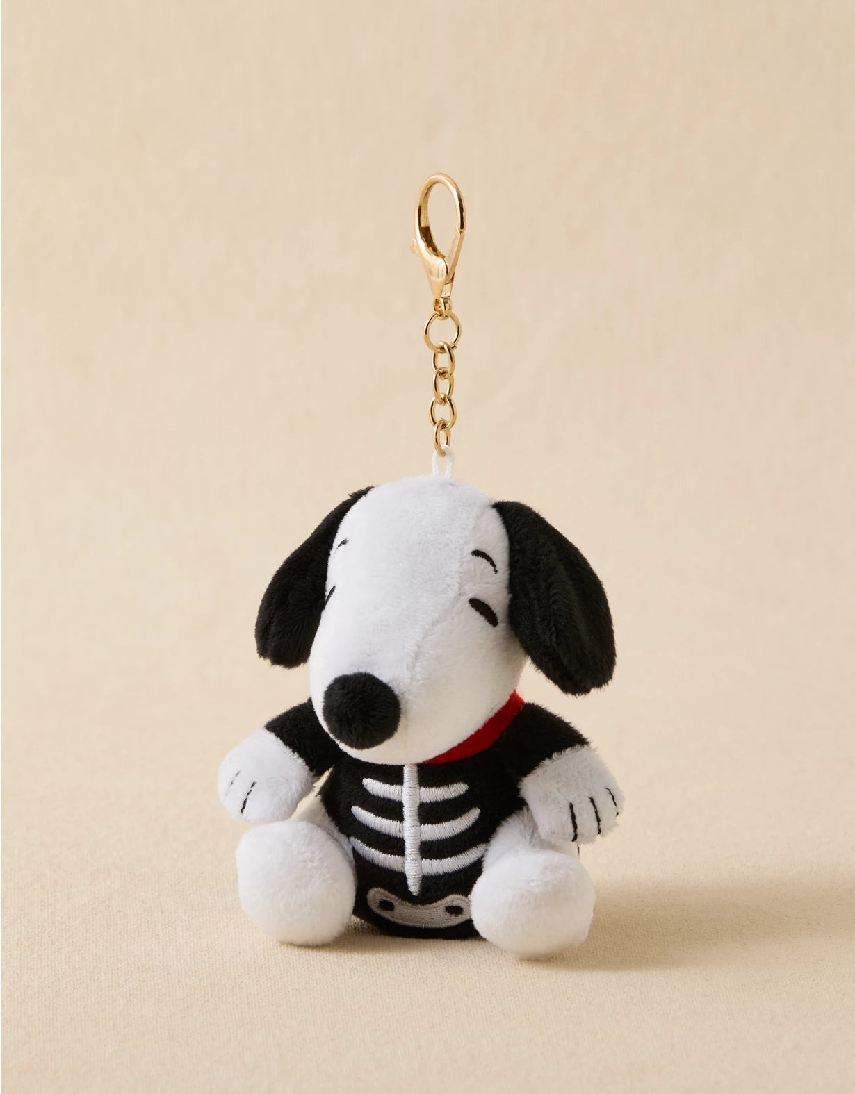 American Eagle Snoopy Skeleton Bag Charm