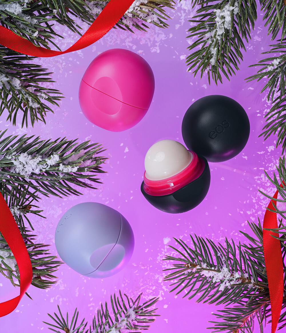 EOS Naughty or Nice Lip Balm Sphere 3-Pack