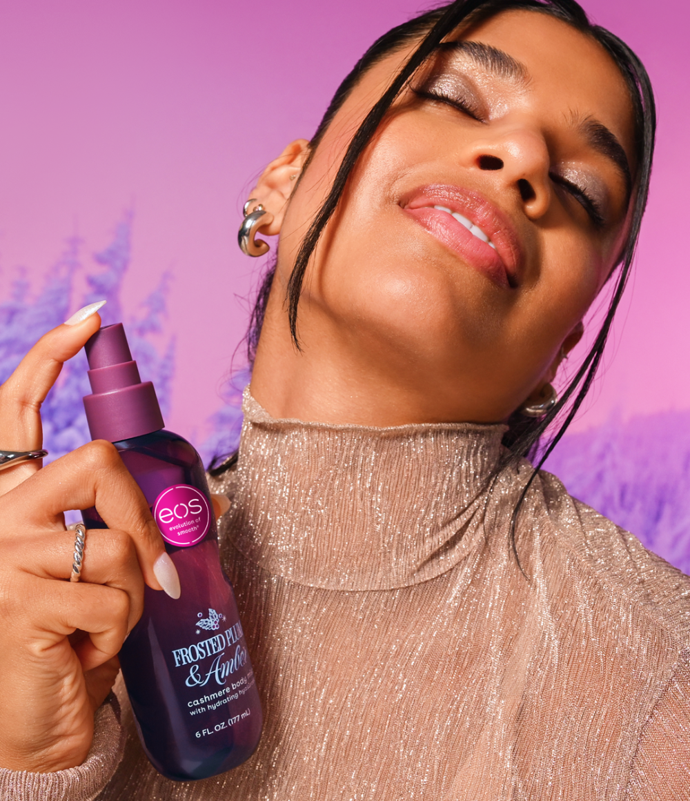 EOS Frosted Plum & Amber Body Mist