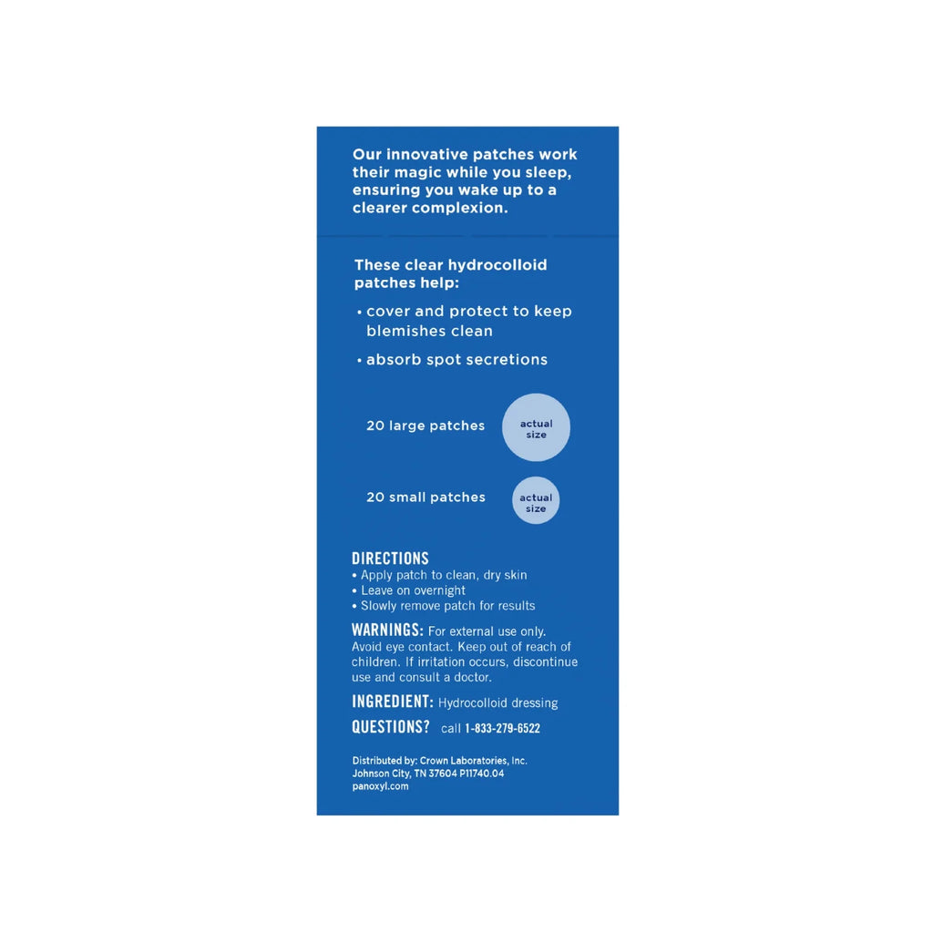 PanOxyl PM Overnight Spot Patches 40 Pack
