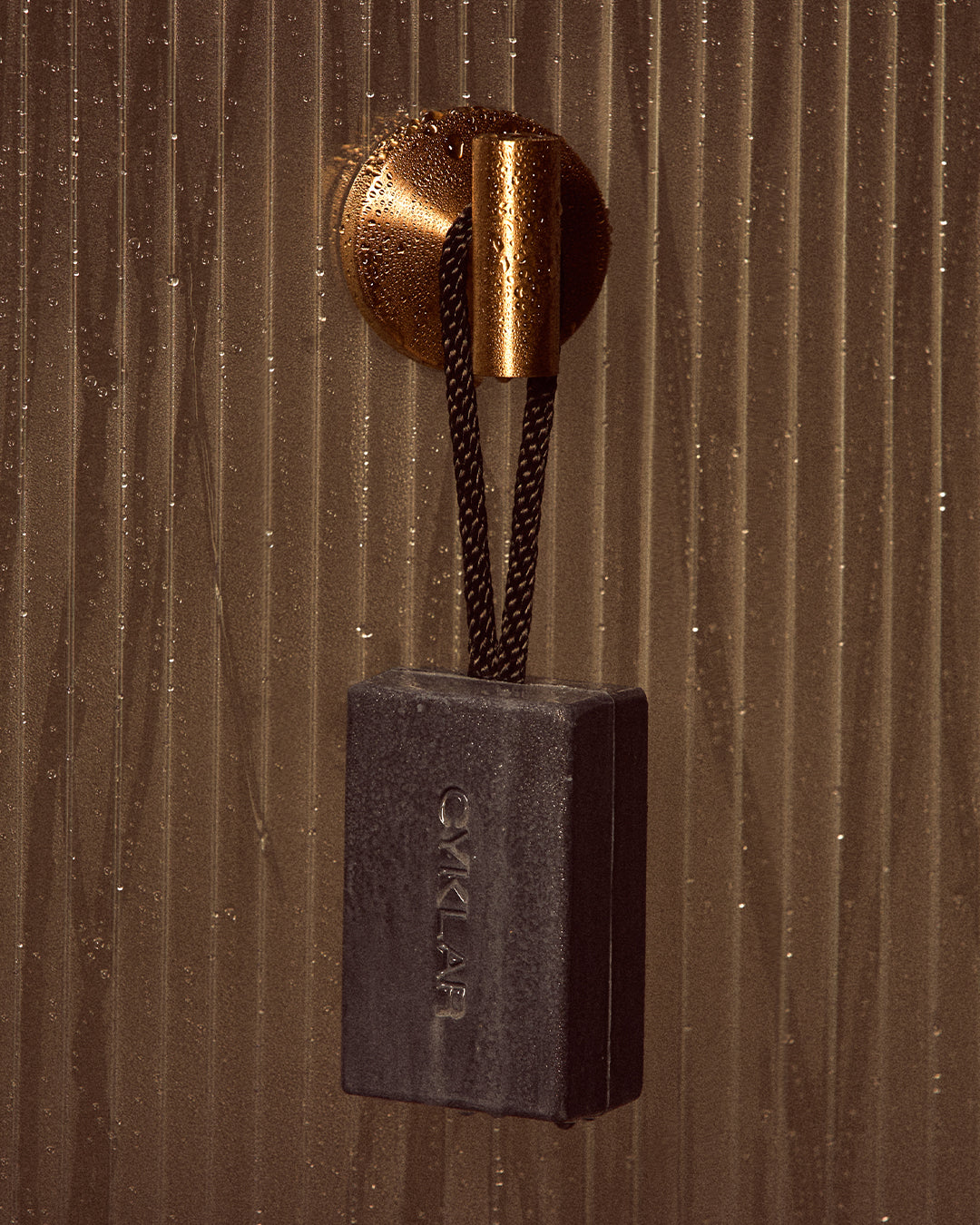 CYKLAR Lover's Leather Soap on a Rope Exfoliating Bar