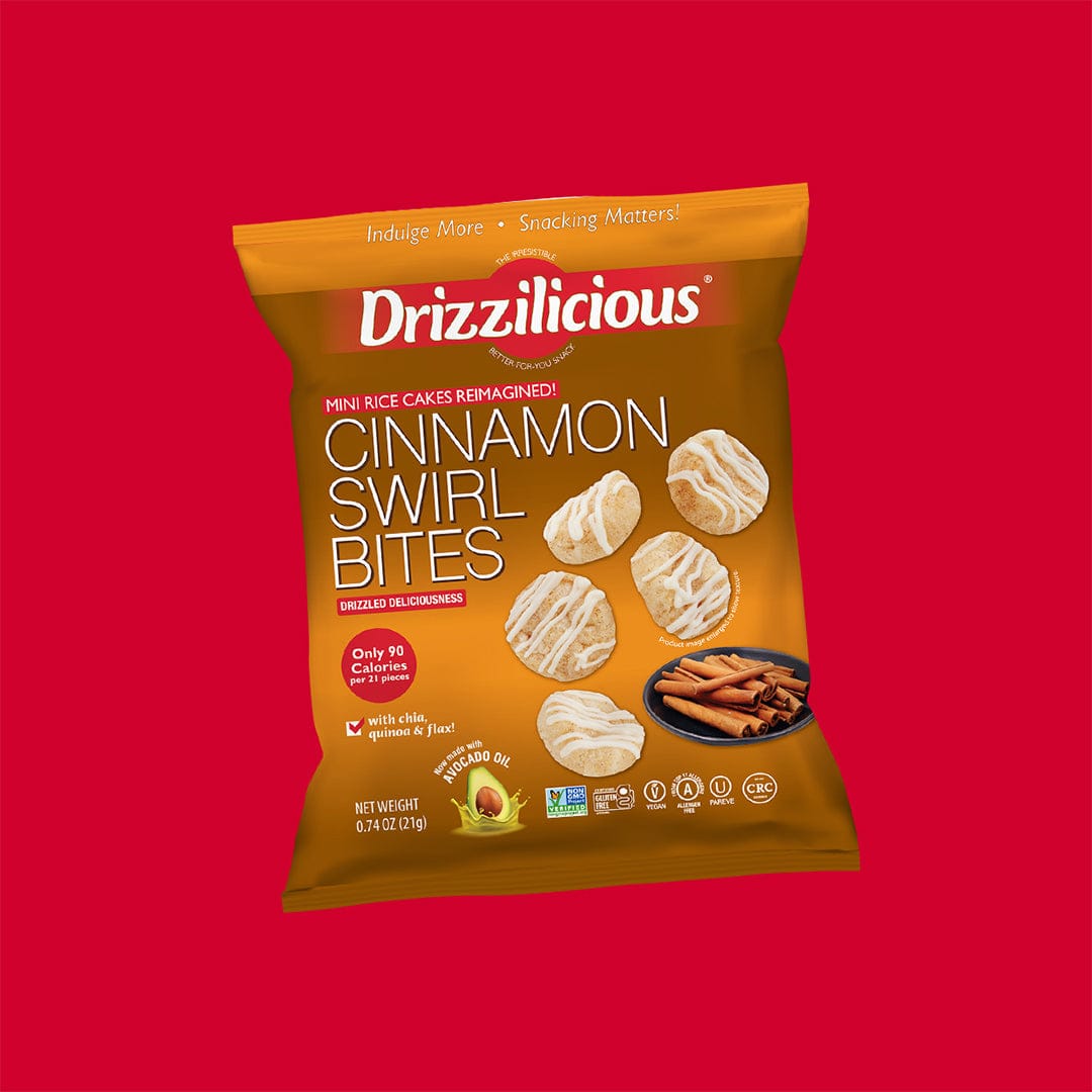 Drizzilicious Drizzled Mini Rice Cakes - 21g