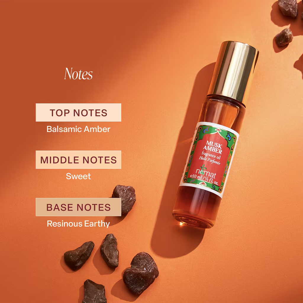 Nemat Musk Amber Fragrance Oil Roll-On