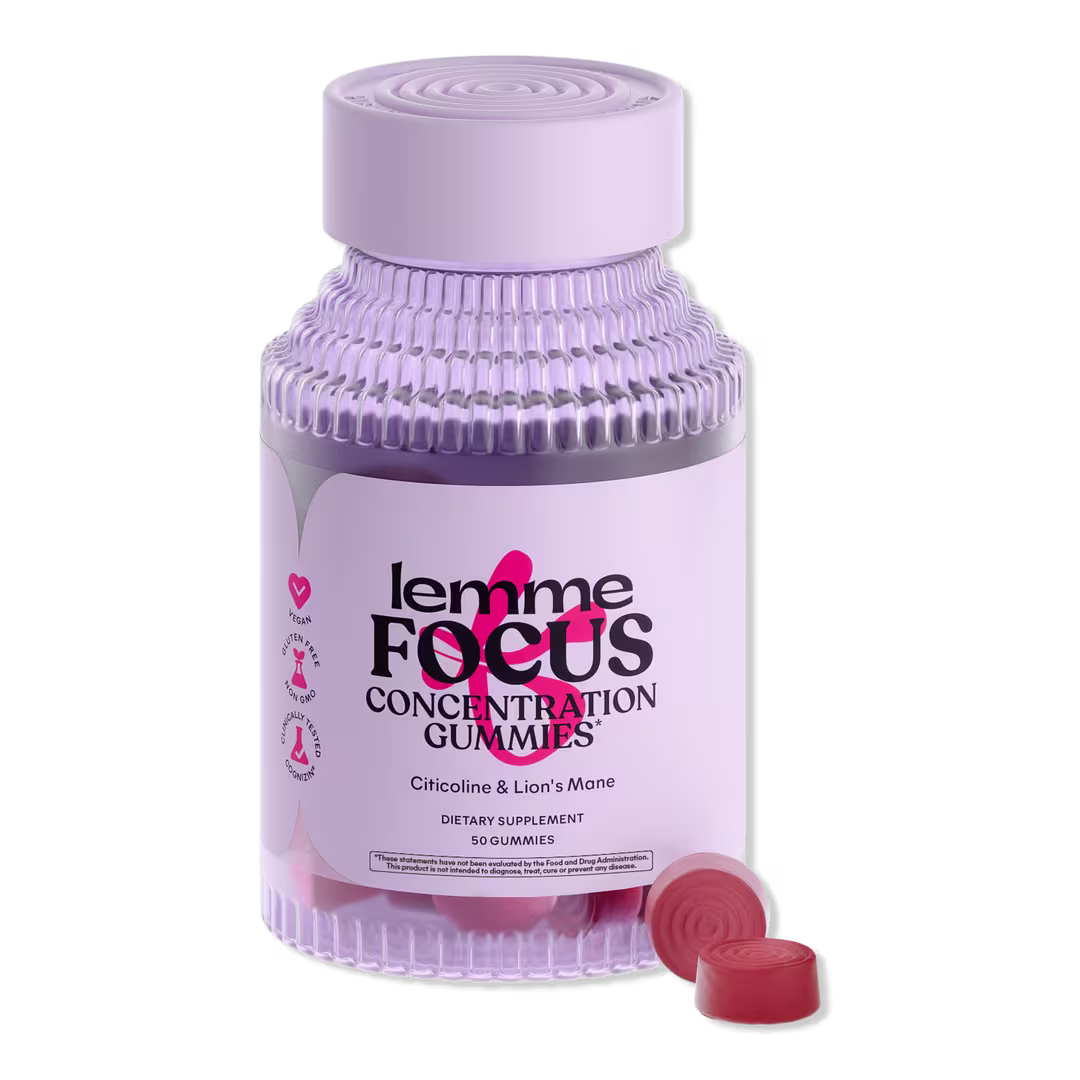 Lemme Focus: Concentration Gummies
