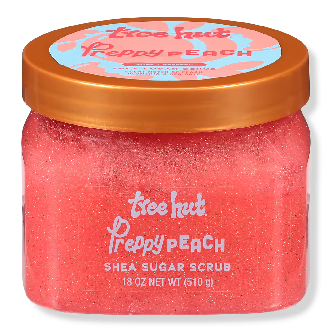 Preppy Peach Shea Sugar Scrub