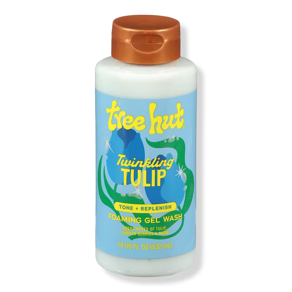 Tree Hut Twinkling Tulip Foaming Gel Body Wash