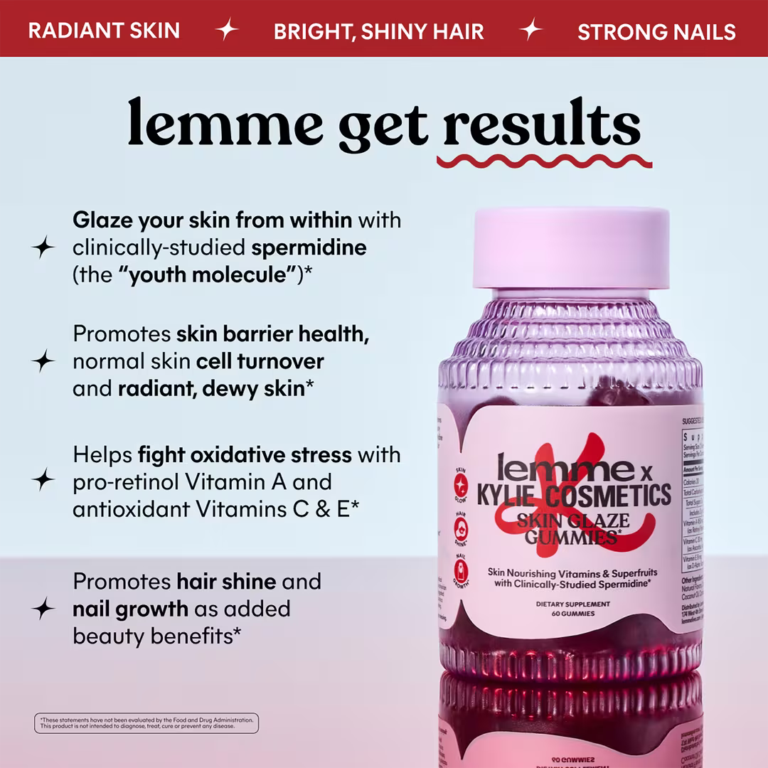 Lemme x Kylie Cosmetics: Skin Glaze Gummies