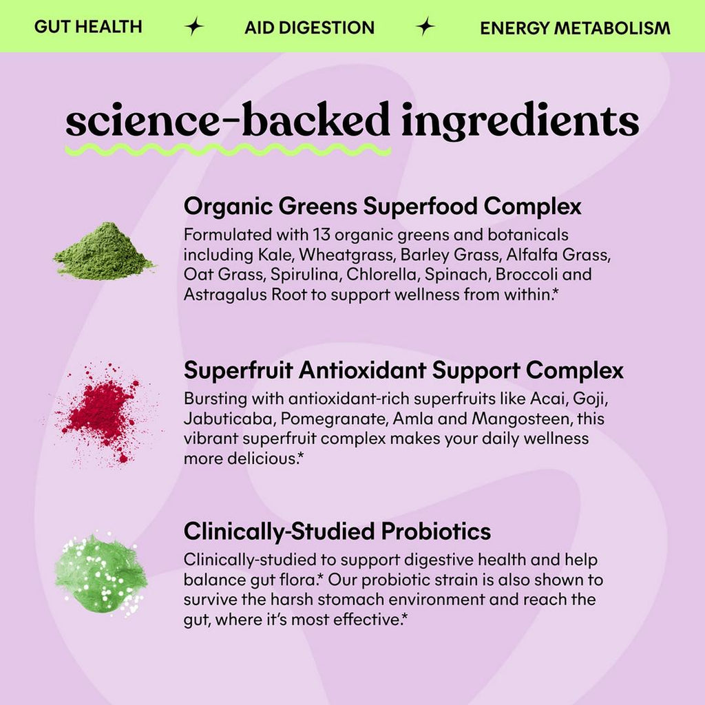 Lemme Greens: Daily Superfood Gummies