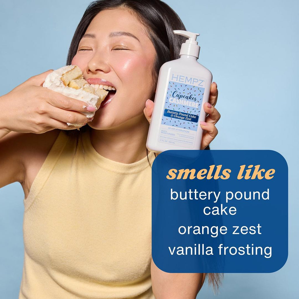Hempz Cupcakes & Cashmere Body Moisturizer - 500ml