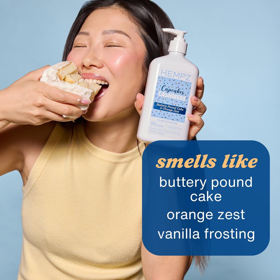 Hempz Cupcakes & Cashmere Body Moisturizer - 500ml