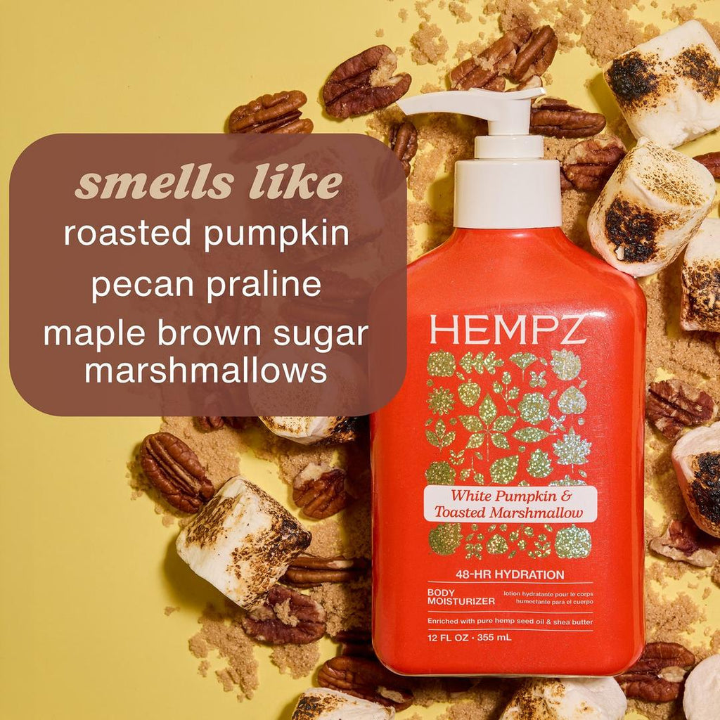 Hempz White Pumpkin & Toasted Marshmallow Body Moisturizer - 12 oz