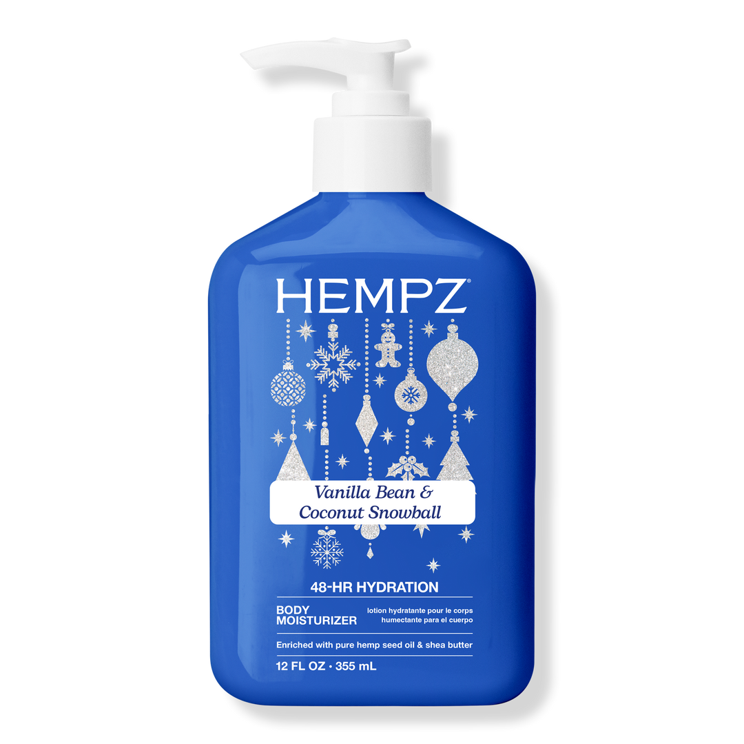 Hempz Limited Edition Vanilla Bean & Coconut Snowball Body Moisturizer - 12.0 oz