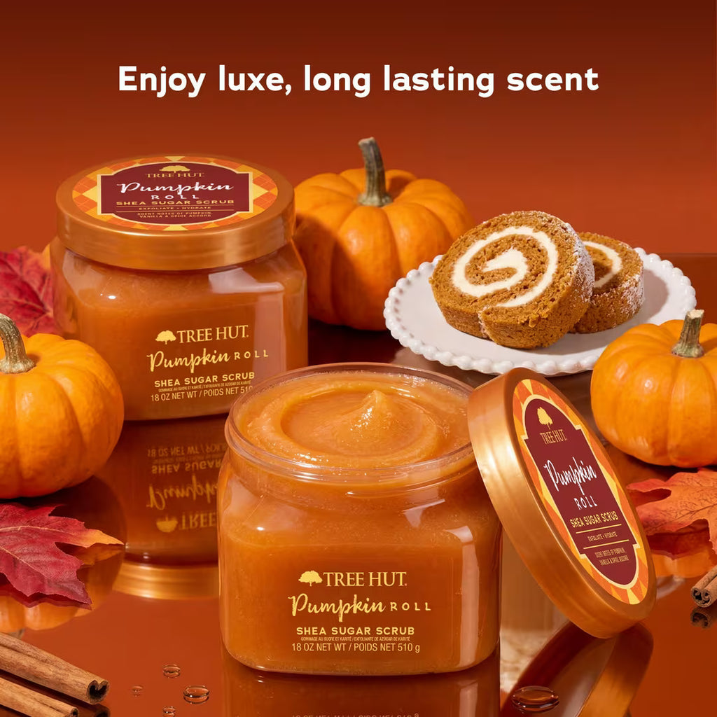 Tree Hut Pumpkin Roll Shea Sugar Scrub