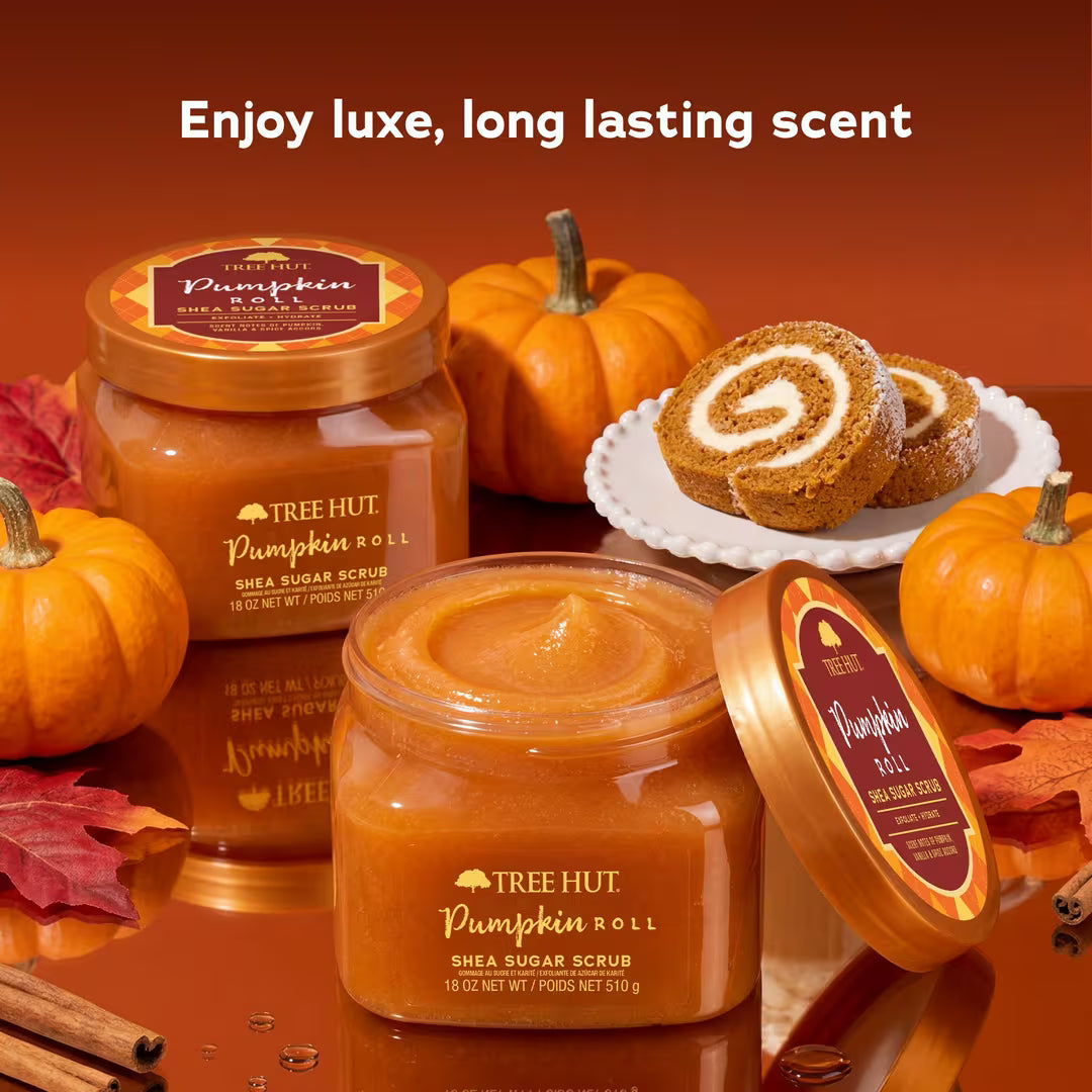 Tree Hut Pumpkin Roll Shea Sugar Scrub