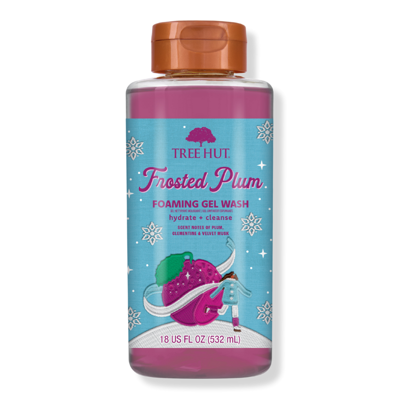 Tree Hut Frosted Plum Foaming Gel Wash