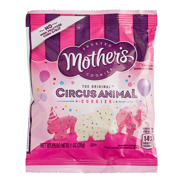 Mother's Cookies Circus Animals - 28g