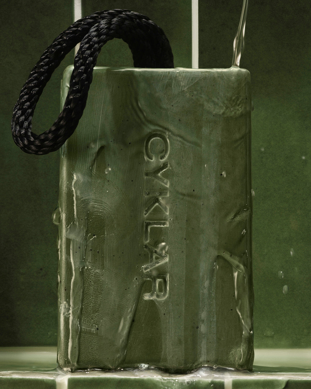 CYKLAR Bergamot Bond Soap on a Rope Exfoliating Bar